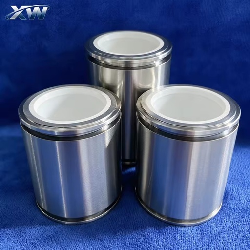 Mining Oilfield Mud Pump Ceramic Cylinder Liner Complete Assembly Stainless Shell FMC Gardner Denver OEM Replacement
