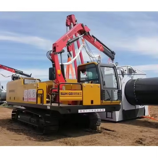SUHIGO HG180C Hydraulic Dual Boom Crawler Type Welding Tractor with Remote Control for Oilfield Pipeline Construction Work