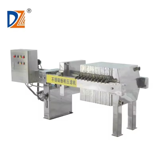 DZ Stainless Steel Automatic Filter Press for Chemicals Petroleum Oil Factory Price Well Filter Press Large Processing Capacity