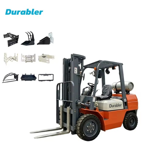 Small Forklift Lpg Gas Powered Fork Truck for Retail Store Inventory Chinese Brand Liquefied Petroleum Forklift