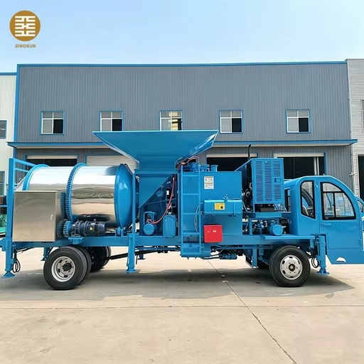 Bitumen Asphalt Mixing and Discharging Integrated Machine On-site Processing Equipment