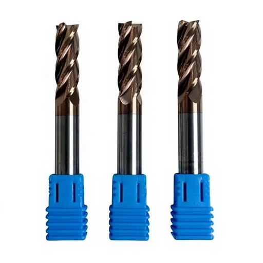 Solid Carbide Fresa High Precision CNC Unequal Helix Square End Mill Cutters for Stainless Steel