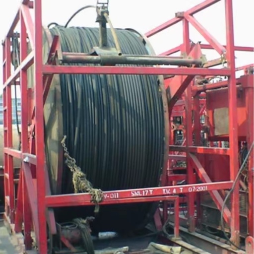 Petroleum Equipment Safety Locking Mechanism Tubing Work Reel Hydraulic Motor Reducer Prevents Unintentional Unspooling for