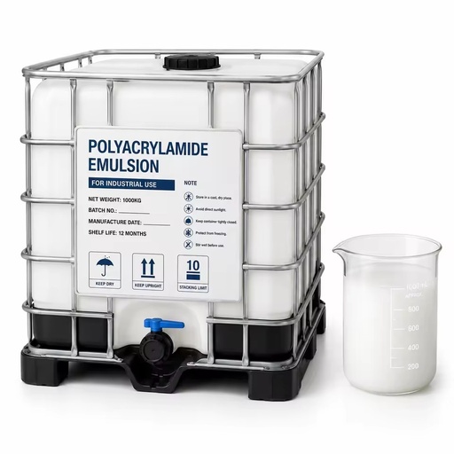 High Molecular Weight Medium Charge Polyacrylamide Emulsion Drilling Fluid Additive Mud Additive for Oilfield Drilling