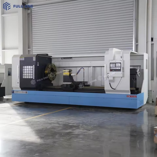 QK1332 Horizontal Heavy Duty CNC Lathe GSK Control Large Spindle Bore High Rigidity Eco-Friendly Oilfield Pipe Metal