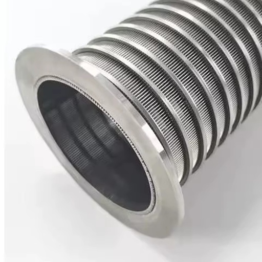 Stainless Steel Tank Type Wedge Wire Screen, Wedge Wire Sieve for Efficient Liquid Filtration in Petroleum & Mining Industry