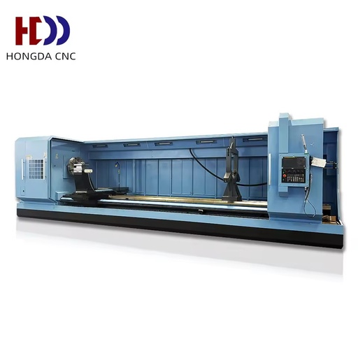 Heavy duty pipe thread lathe used for petroleum pipeline processing QK1332 QK1335 large axis hole pipe thread CNC lathe