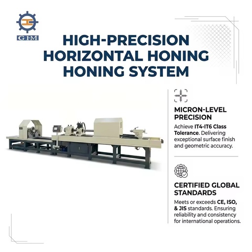 Horizontal CNC Deep Hole Honing Machine Deep Hole Grinder for Honed Tube