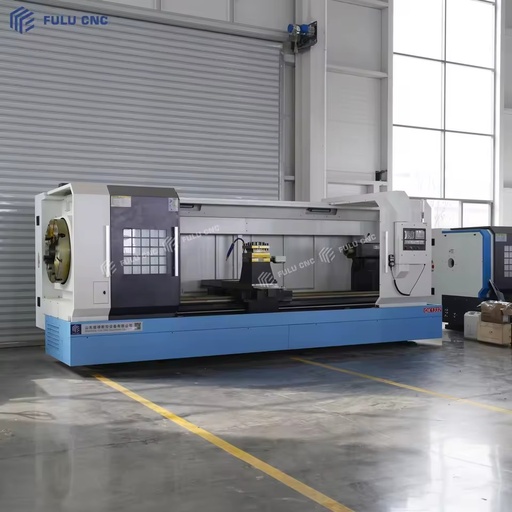 QK1332 Horizontal CNC Lathe Heavy Duty GSK Control Large Spindle Bore High Rigidity for Oilfield Pipe and Metal Thread Machining