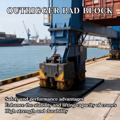 Load Distribution Support Platform Oilfield Operation Heavy Machinery Stable Base Resistant Industrial outrigger pad