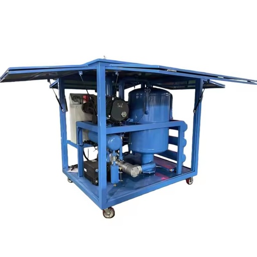 Double Stage High Vacuum Insulation Oil Processing Machine Transformer Oil Recycling Equipment