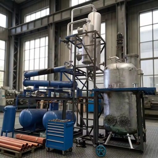 Used Oil to Diesel Refining Equipment for Engine Oil and Lube Oil Recycling