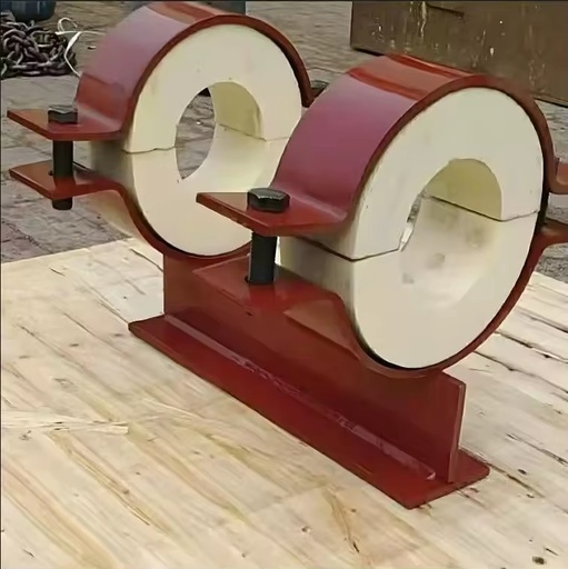 High Quality industrial Heavy Duty Pipe Sliding Support welded Stainless Steel Pipe Clamp