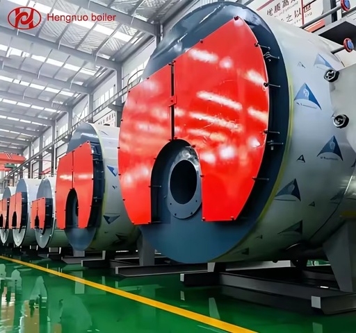 Steam Boiler Manufacturer Directly Supply 2-10Ton Industrial Gas Oil Automatic High Thermal Efficiency Steam Boiler Factory
