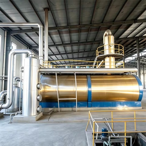 10TPD Mini Used Oil Refinery Plant CDU Atmospheric Distillation Unit Oil to Diesel Gasoline Production Equipment