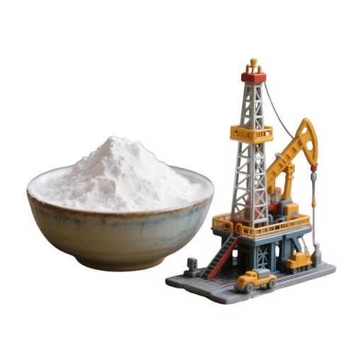 Oil Drilling Grade CMC As High Temperature Fluid Loss Reducer, Low Filter Cake & Stable Wellbore