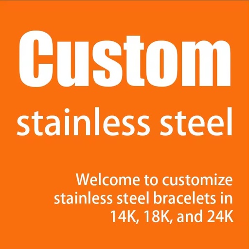 Custom Fashion 316L Stainless Steel Bracelet Wholesale 18K PVD Gold Plated Durable Hypoallergenic 5A Cubic Zirconia Anti-tarnish