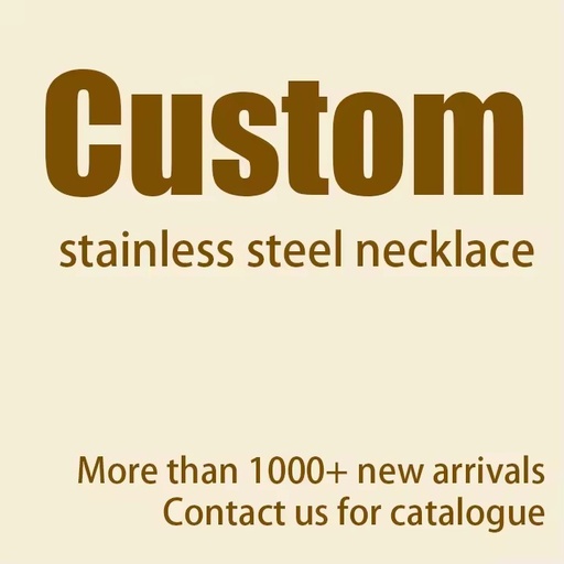 Customization Elegant Stainless Steel 316L Necklaces 18K PVD Gold Plated Durable Hypoallergenic 5A Cubic Zirconia Anti-Tarnish