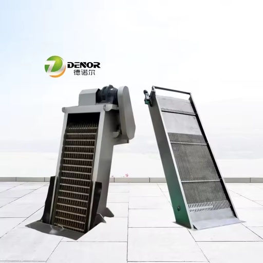 Stainless Steel Auto Mechanical Rotary Grid Decontamination Machine PLC Control for Wastewater Treatment 250L-10000L Capacity