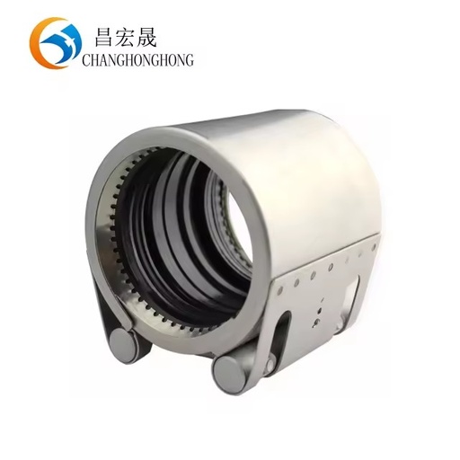 Single-Section Multi-Function Cast Iron/Steel Pipe Connector with Zinc Plated Flange Connection for Oil & Water/Gas Applications