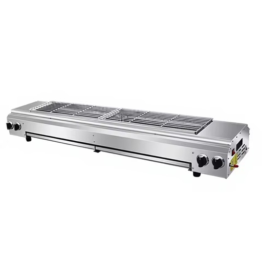 Outdoor Stall Flameout Protection Commercial & Household Gas Barbecue Grill with Liquefied Petroleum Gas and Natural Gas Oven