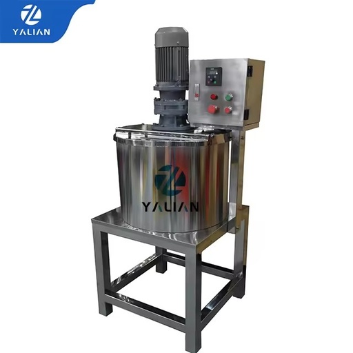 20L-1000L Stainless Steel Mixing Tank with Agitator Liquid Heating for Motor & Gearbox for Chemicals Processing