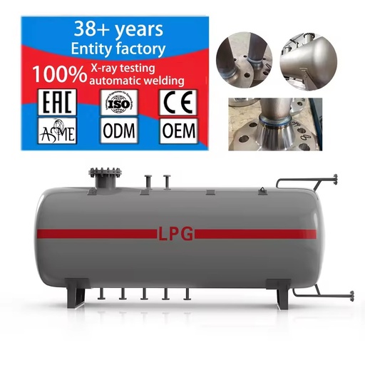CJSE 2026 Hot Selling 15 Cbm Natural Gas Tanks for Sale Types of lpg Tanks Propane tank Complete for Industrial