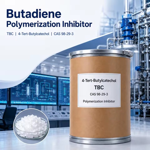 ≥99% TBC Polymerization Inhibitor CAS 98-29-3 4-Tert-Butylcatechol for Butadiene Process Stability and Control