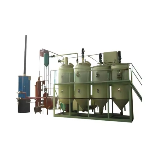 Cooking Oil Purification Equipment Vacuum Deaeration System Palm Oil Fractionation & Refining Line