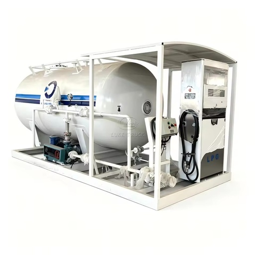 Manufacturer Custom 10M3 LPG Skid Mounted Station Competitive Price Complete LPG Filling Skid Plant