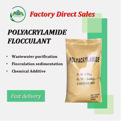 Polyacrylamide PAM Flocculant Anionic Cationic Nonionic Powder Chemical Auxiliary for Water Treatment & Oilfield Applications