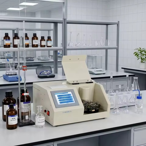 Potentiometric TAN Total Acid Number Tester ASTM D664 D974 Automatic Oil Acid Value Analyzer for Petroleum Insulation Oil