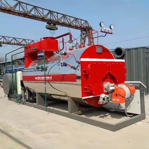 High Efficiency WNS Horizontal Gas Oil Fired Steam Boiler for Food Processing Industry