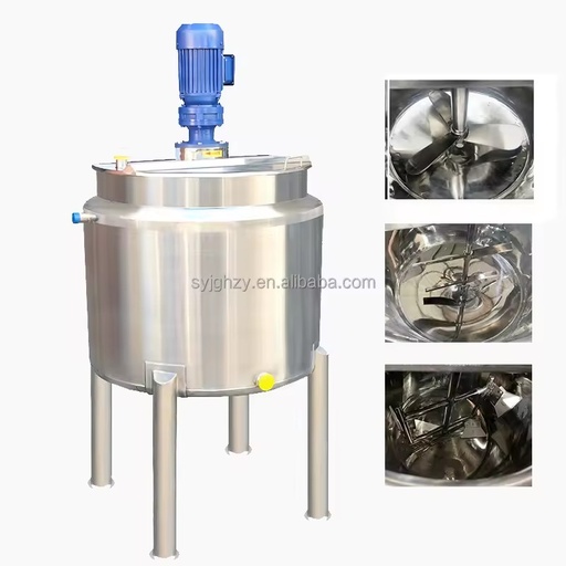 Stainless Steel Chemical Liquid Blending for Mixing Tanks with Agitator