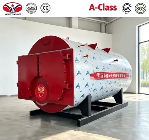 Wet Back Three Pass WNS Oil Gas for Brewery Production Heating Process Boiler