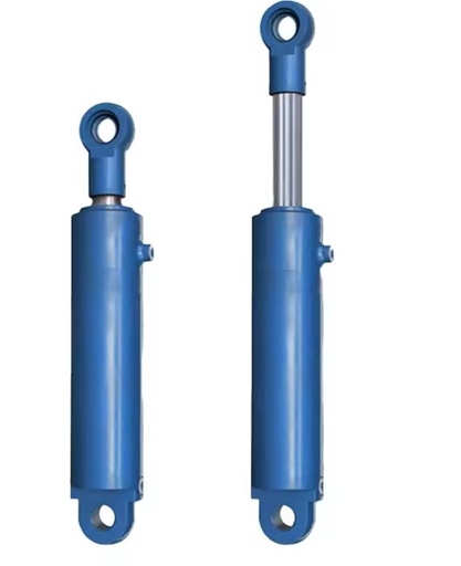 Compact Stainless Steel Double Acting Hydraulic Cylinder Hard Chrome Plated for Agricultural Equipment Construction Machinery