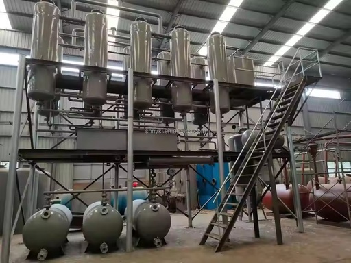 New SIHAI 5~10 TPD Crude Petroleum Oil Used Engine Oil Refinery Plant for Diesel/Gasoline Production