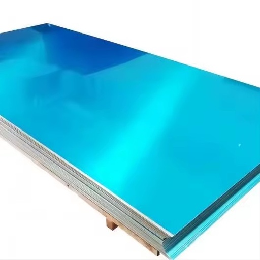Factory Direct 1060 1050 3003 6061 Aluminum Plate 2mm 3mm 4mm 6063 7075 T6 Aluminum Sheet with Blue PVC Film