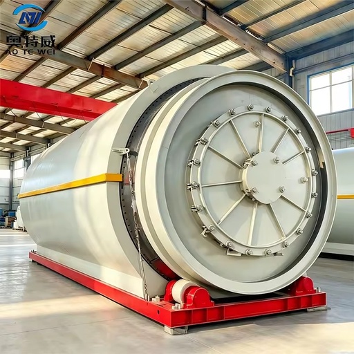 High Capacity High Quality Convert Broken Tires Petroleum Sludge Into Fuel Oil Intermittent Tyre Pyrolysis Machine