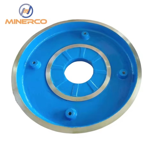 High Chrome A05 Frame Plate Liner Insert 4 Curved Blades for Gold Mining Slurry Pump Wet End Components Painted OEM 1 Year