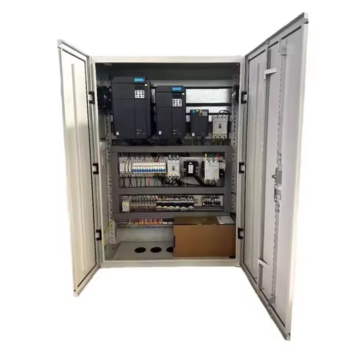 Industrial Iron DC Electrical Control Cabinet for Electronic Equipment with Integrated VFD Water Pump Control