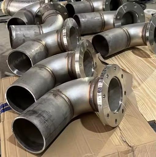 Durable Welds Precision Stainless Steel Pipe Elbow Flange Design Chemical Resistant Long Service Life for Industrial Equipment