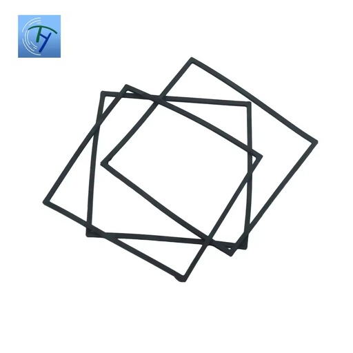 Customized Chemical Resistance Waterproof Dust Proof Injection Molding Flat Square Rectangle EPDM NBR FKM Rubber Automotive