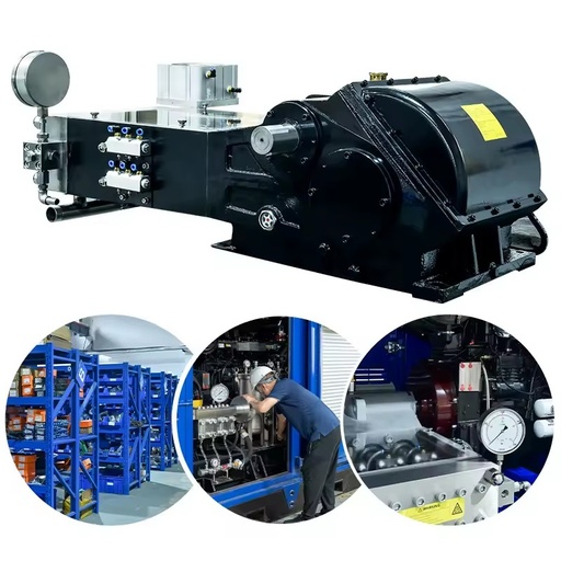 High Pressure Plunger Pump for Water Jet Cleaning Hydro Blasting Ship Hull Cleaning 203-5