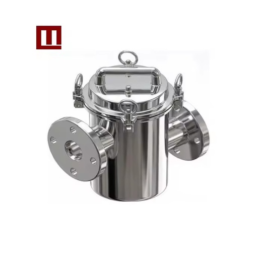 Stainless Steel Basket Strainer Magnetic Filter Flange Ends T-type Strainer for Pharmaceutical Food Petroleum Industries