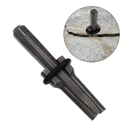 16mm Concrete Rock Stone Splitter Hand Tool Split Hard Granite Plug Wedges Feather Shims