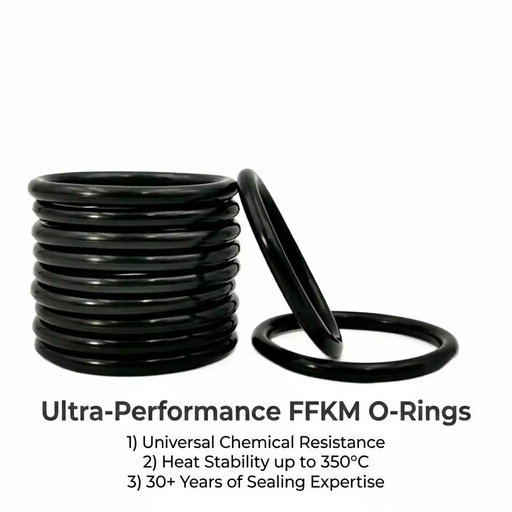 FFKM O-Ring Perfluoroelastomer Seals for Oilfield Equipment and Harsh Chemical Processing in Petroleum Industry Gaskets
