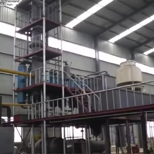 SIHAI 20~30 TPD Crude Petroleum Oil Used Engine Oil Refinery Plant for Diesel/Gasoline Production 30kW Power