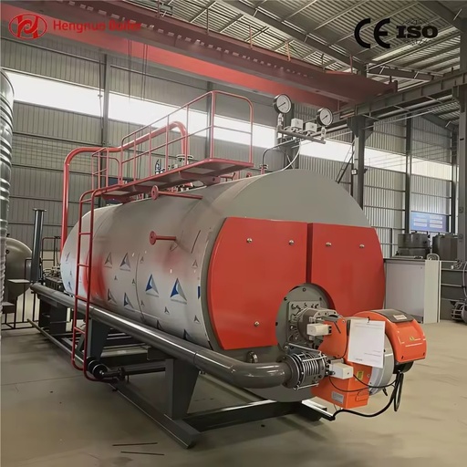 1-20 Ton Automatic Horizontal WNS Wet Back High Efficiency Industrial Steam Boiler for Food & Paper Factories