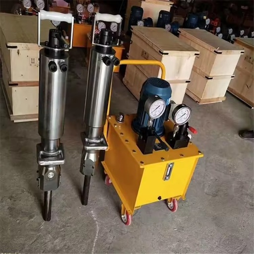 Full Set Gasoline Hydraulic Reinforce Concrete Rock Splitter with Drill Rock Splitter Wedge